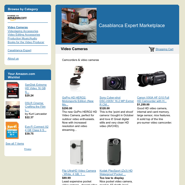 Amazon eStore